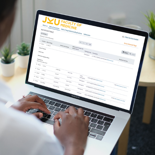 Snapshot der Arbeit mit der ALPL-Datenbank